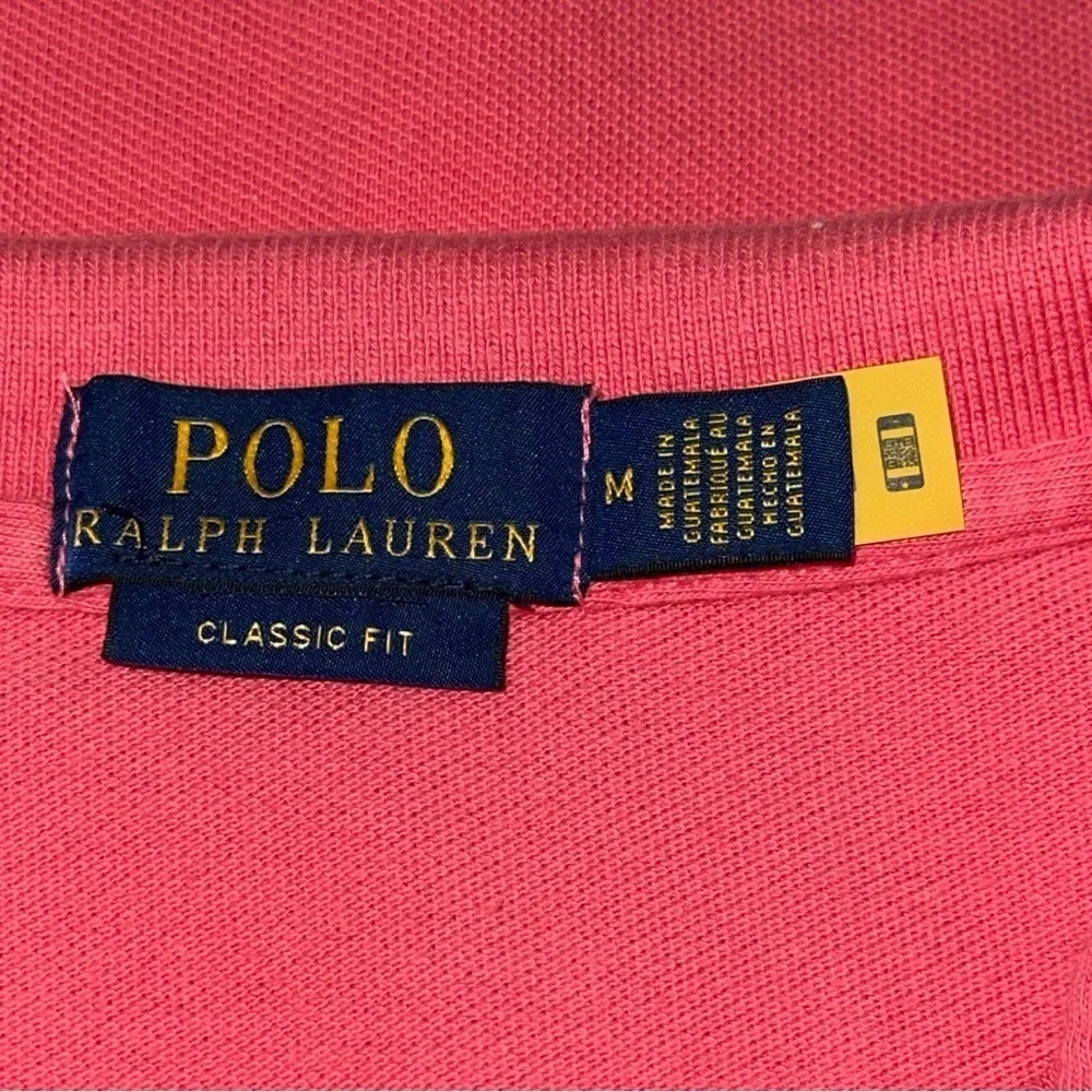 Polo Ralph Lauren Men’s Size M Watermelon Red Short Sleeve Polo Shirt